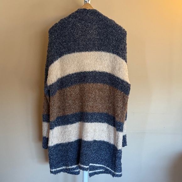 Hem & Thread Multicolor Striped Cardigan - Picture 3 of 3